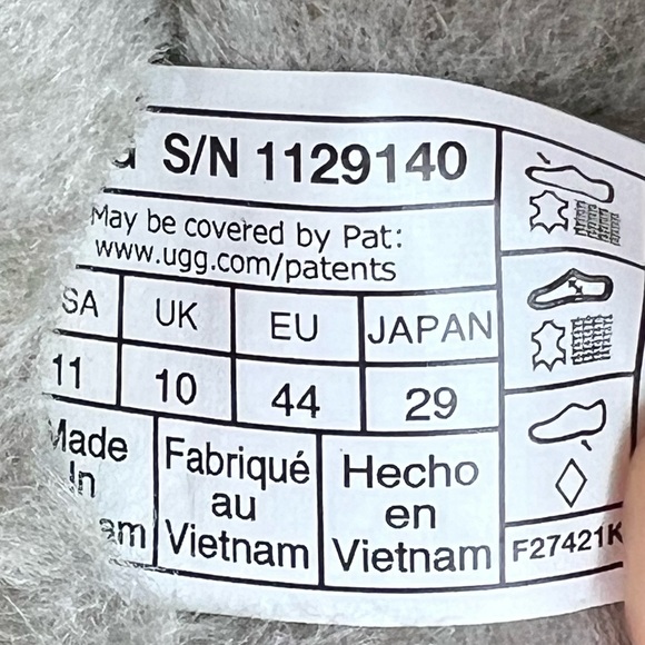 New UGG Tasman Graphic Shadow Slippers Slides - Picture 9 of 11